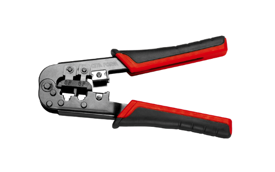 Ceta Form Jak Sıkma Pensesi (Telefon/Data) 190 mm (6/8 pın) - E69-T046