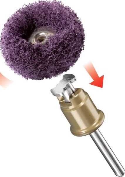 DREMEL® EZ SpeedClic: Boya Aşındırıcı Cilalar 320 Kumlu (512S) - 2615S512JA