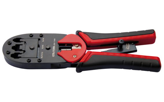 Ceta Form Jak Sıkma Pensesi (Telefon/Data) 215 mm (4/6/8 Pın) - E69-T468