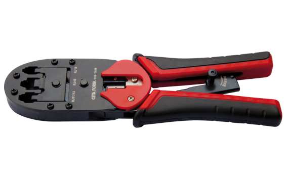 Ceta Form Jak Sıkma Pensesi (Telefon/Data) 215 mm (4/6/8 Pın) - E69-T468