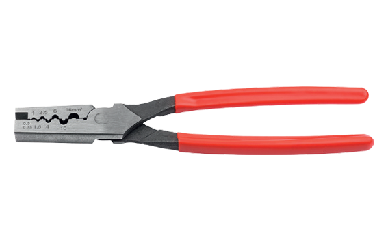 Ceta Form Kablo Yüksüğü Sıkma Pensesi (Dövme) 215 mm (Ø 0.5 - 16 mm²) - E69F-ES2