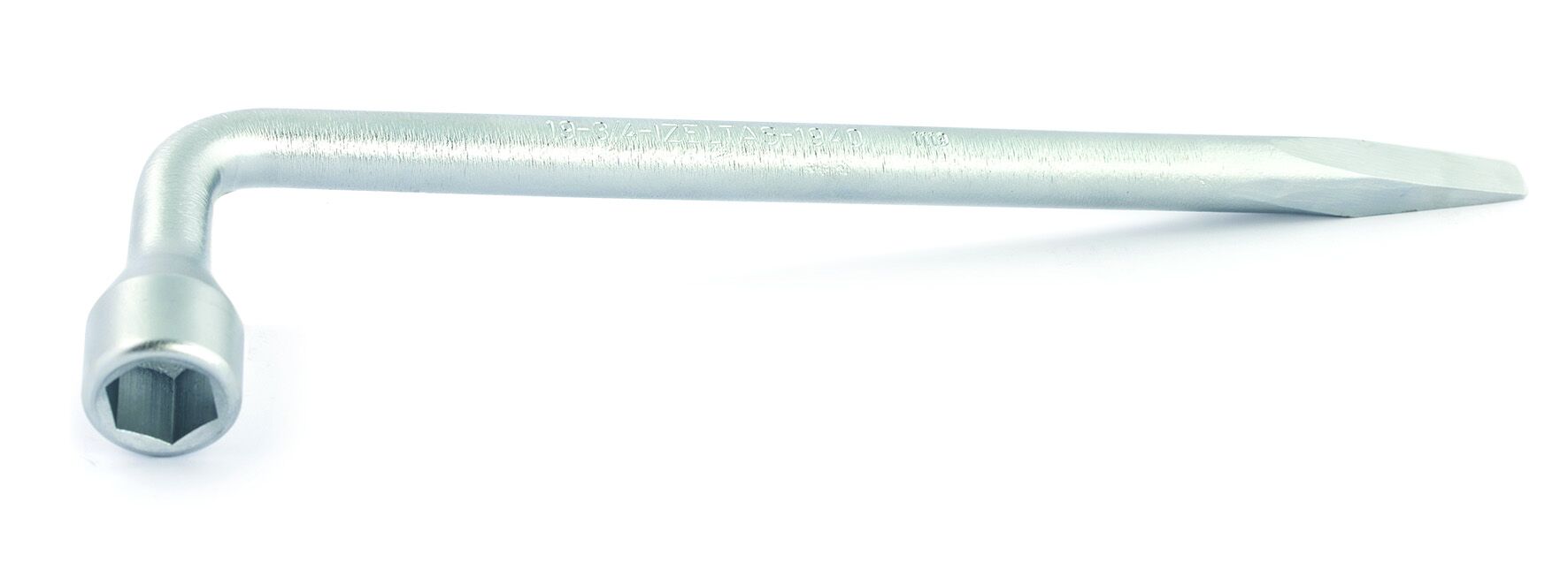 İzeltaş 21 mm - 13/16'' Bijon Anahtarı Pipo Tipi (Tornavida Ağızlı) - 1940090021
