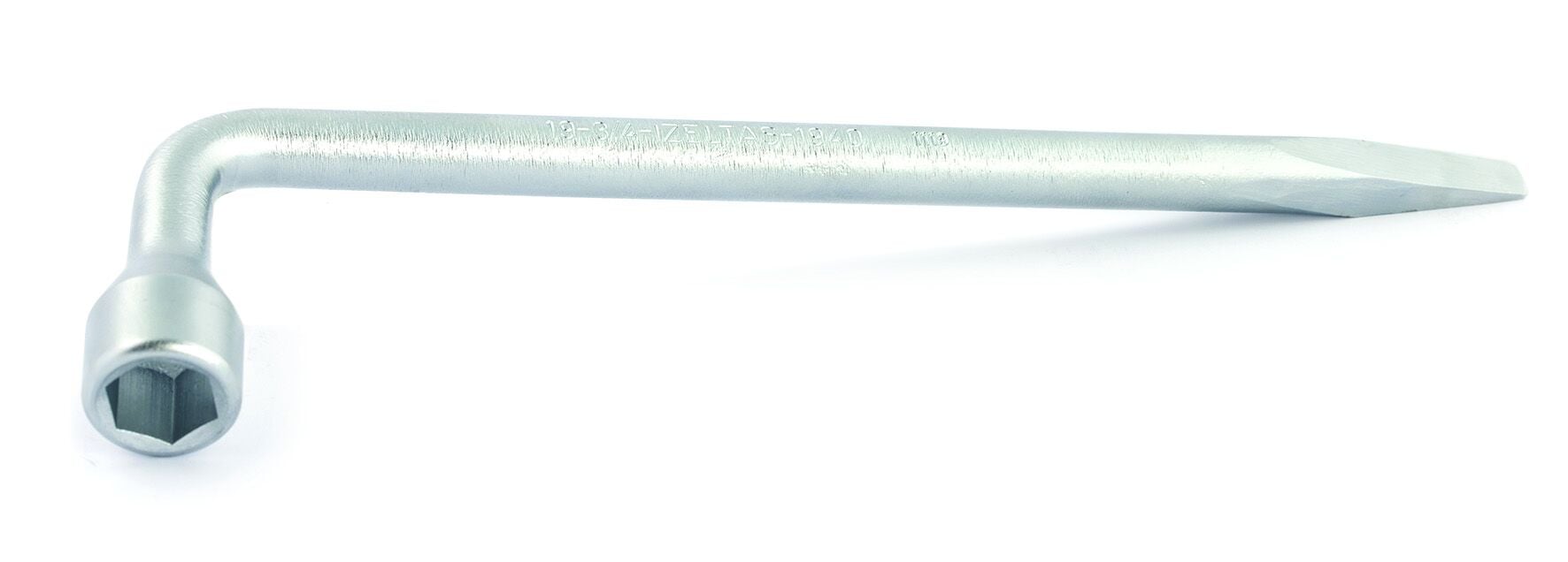 İzeltaş 21 mm - 13/16'' Bijon Anahtarı Pipo Tipi (Tornavida Ağızlı) - 1940090021