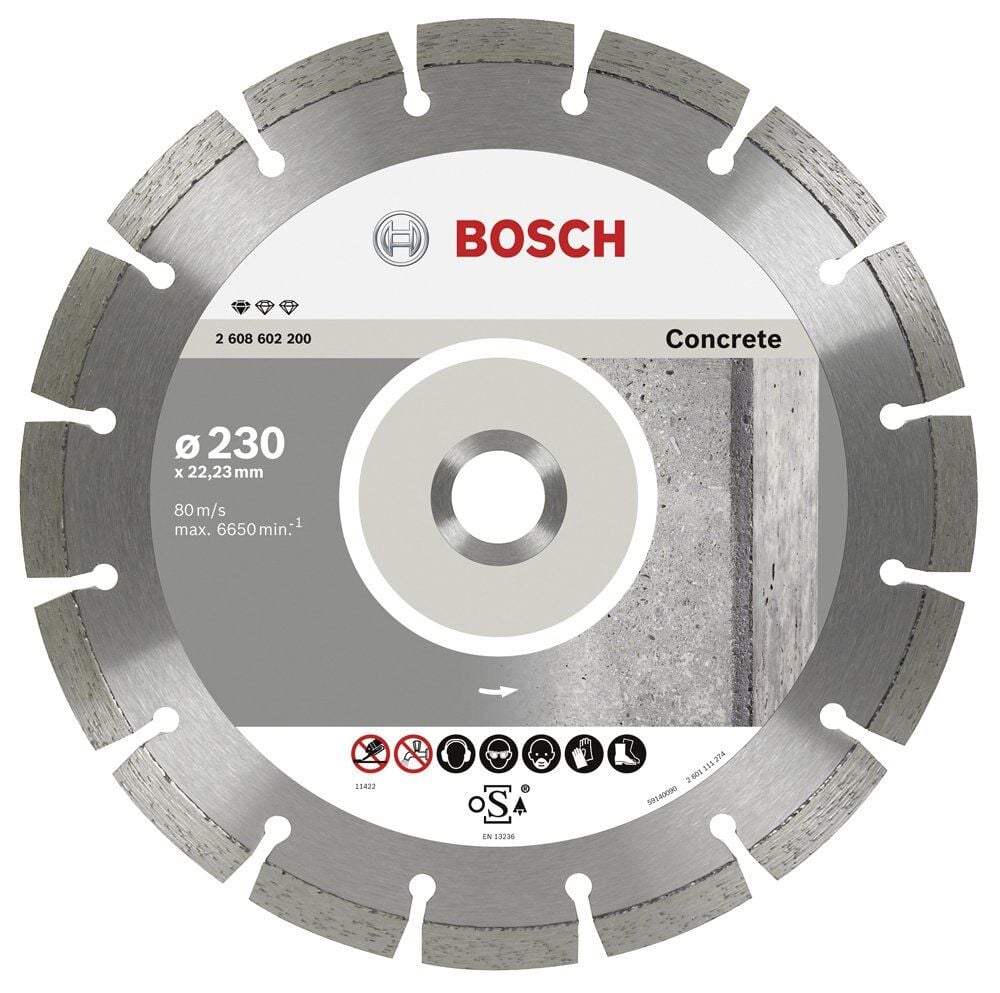 Bosch 9+1 Standard For Concrete 230 Mm 2608603243