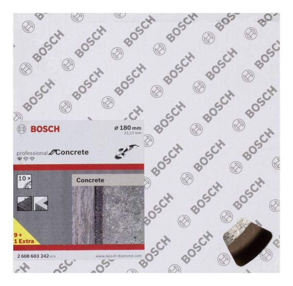 Bosch 9+1 Standard For Concrete 180 Mm 2608603242