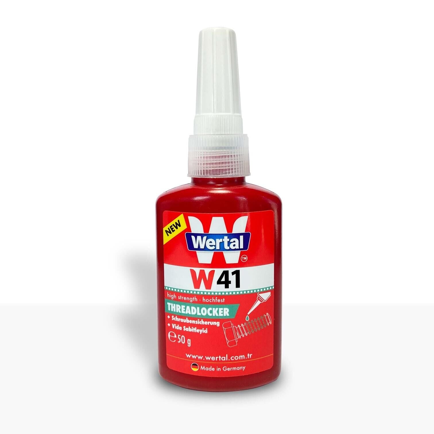 Wertal Rulman Sabitleyici Orta Mukavemet - 50 gr