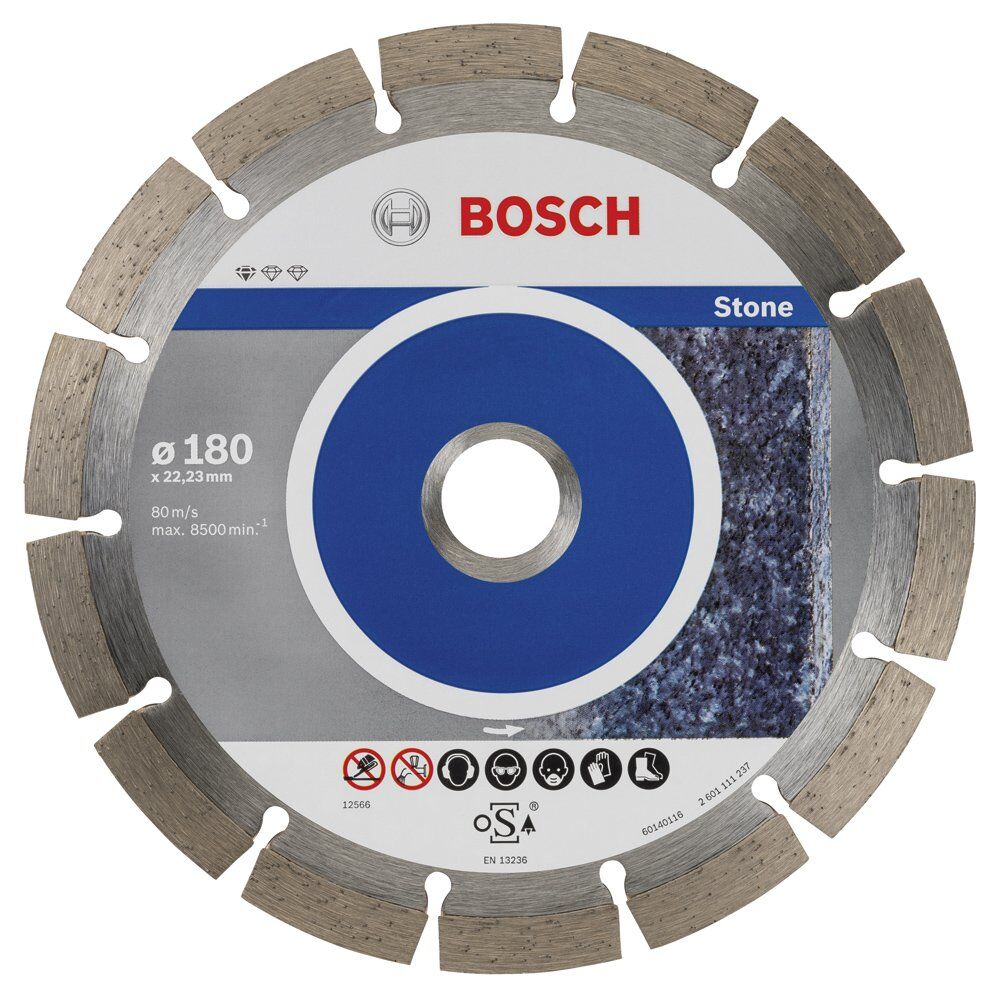 Bosch 9+1 Standard For Stone 180 Mm 2608603237