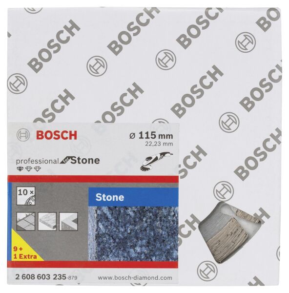 Bosch 9+1 Standard For Stone 115 Mm 2608603235