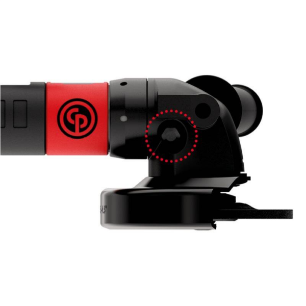 Chicago Pneumatic CP3550-120AA5 5'' (125 mm) Havalı Açılı Taşlama Makinesi - 6151607780