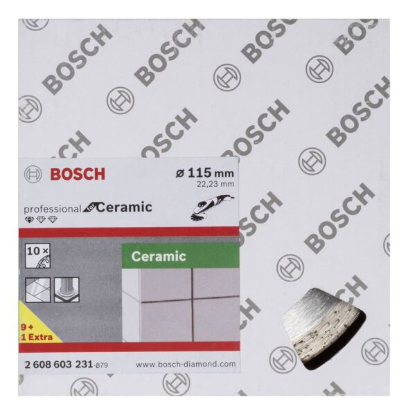 Bosch 9+1 Standard For Ceramıc 115 Mm 2608603231
