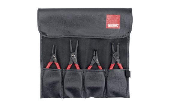 Ceta Form 4 Parça Segman Pense Takımı (Deri Çantalı) - E99-CP04A/2