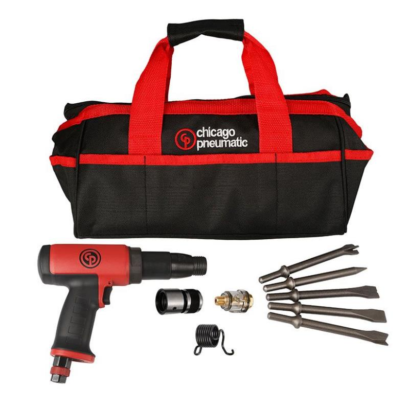 Chicago Pneumatic CP7165K Kit - 0.401'' (10.2 mm) Daire Girişli Havalı Düşük Titreşimli Kısa Çekiç - 8941071651