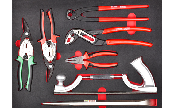 Ceta Form 7 Parça Alet Seti (EVA'lı) - EJ-E07