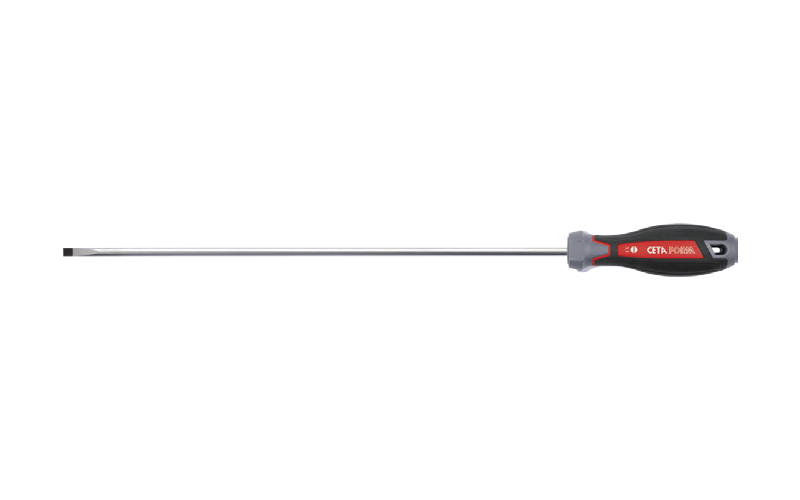 Ceta Form C-Plus Düz Uçlu Uzun Tornavida 4.0 x 300 mm - F10-040-300
