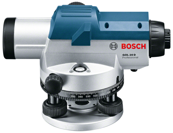 Bosch Professional GOL 20 D Optik Hizalama Lazeri Nivelman (BT 160 + GR 500) - 0601068402