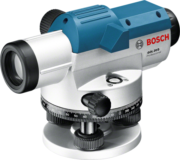 Bosch Professional GOL 20 D Optik Hizalama Lazeri Nivelman (BT 160 + GR 500) - 0601068402