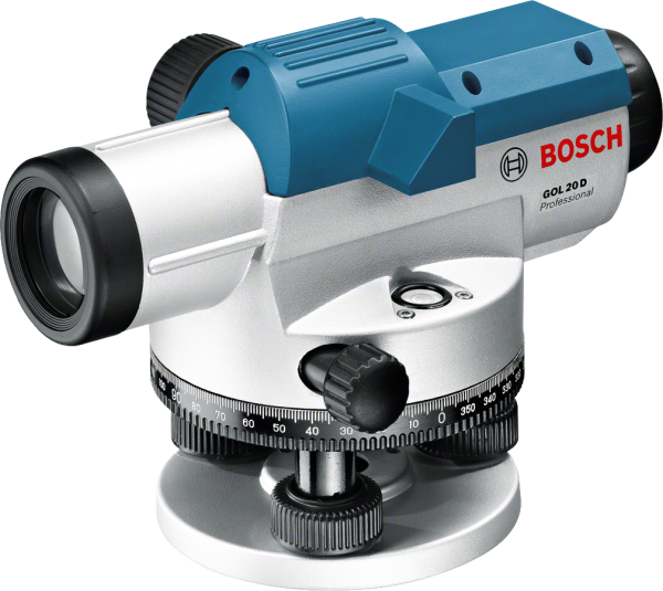 Bosch Professional GOL 20 D Optik Hizalama Lazeri Nivelman (BT 160 + GR 500) - 0601068402