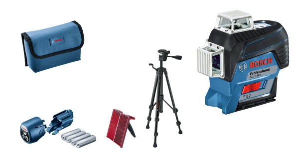 Bosch Professional GLL 3-80 C Çizgi Lazeri + BT 150 Tripod - 0601063R01