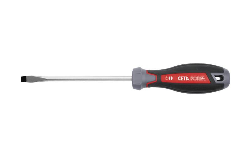 Ceta Form C-Plus Düz Uçlu Tornavida (Atölye Tipi) 5.5 x 150 mm - F10-055-150