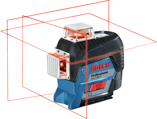 Bosch Professional GLL 3-80 C Çizgi Lazeri + BM1 + L-Boxx - 0601063R02