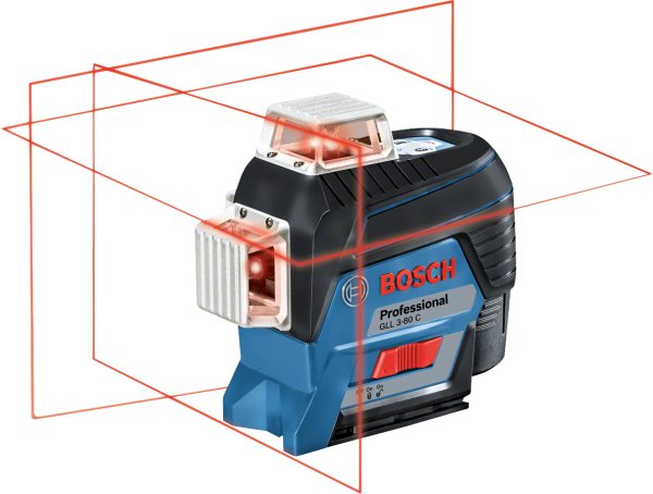 Bosch Professional GLL 3-80 C Çizgi Lazeri + BM1 + L-Boxx - 0601063R02
