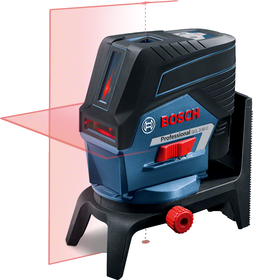Bosch Professional GCL 2-50 C Çapraz ve Noktasal Lazer (RM2 + BT150) - 0601066G02
