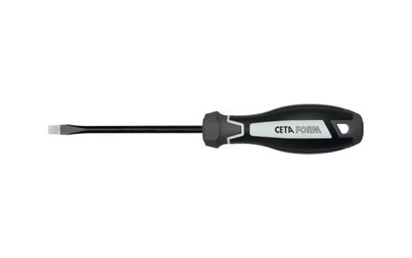 Ceta Form C-Plus Düz Uçlu Tornavida (Elmas Uçlu) 4.0 x 100 mm - F10D-040-100