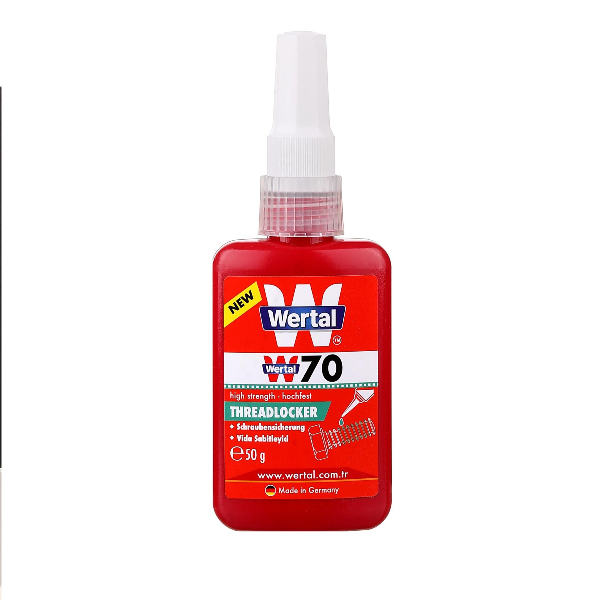 Wertal Vida Sabitleyici Yüksek Mukavemet - 50 gr