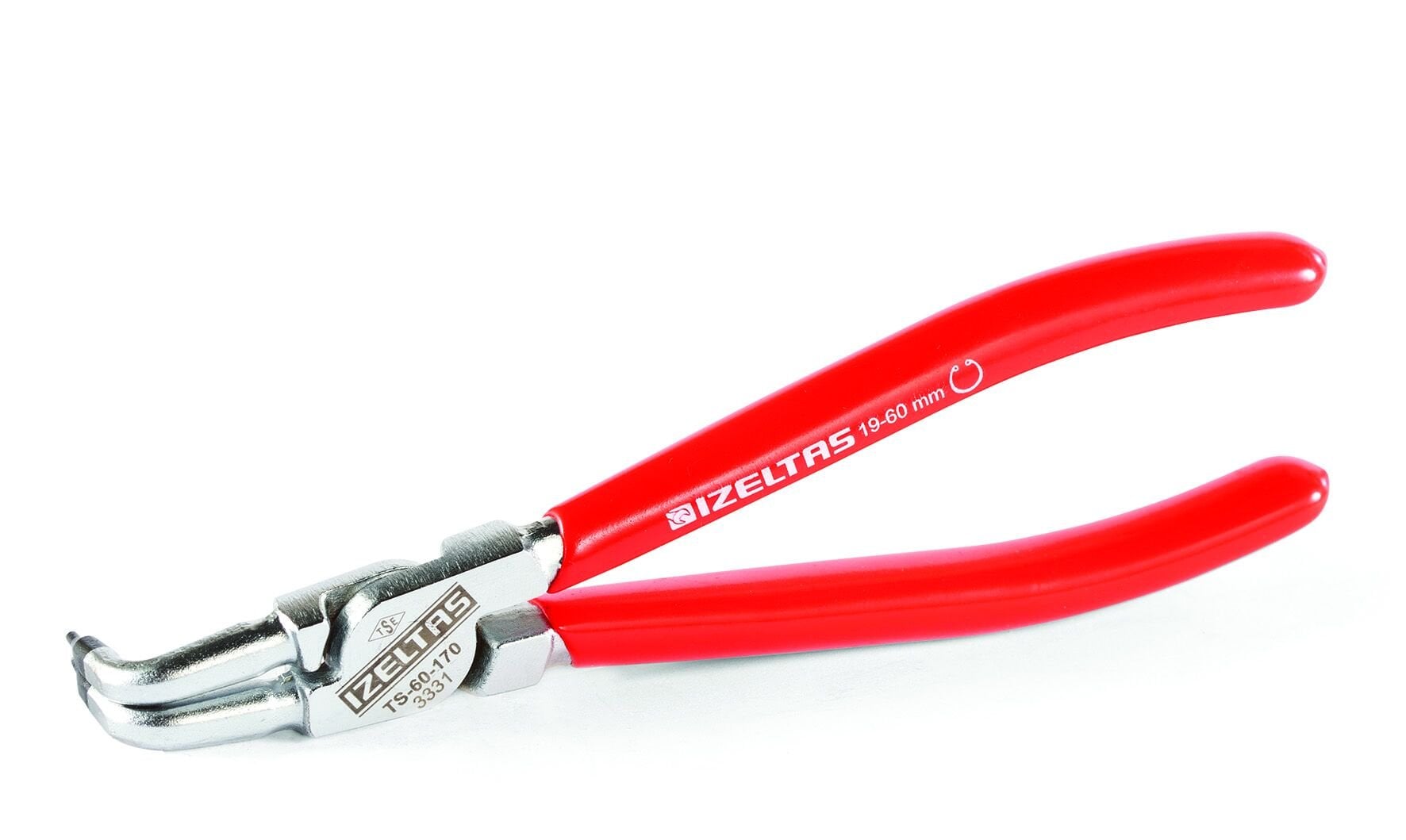 İzeltaş İç Segman Pense (Eğri) 210 mm - 3331120210