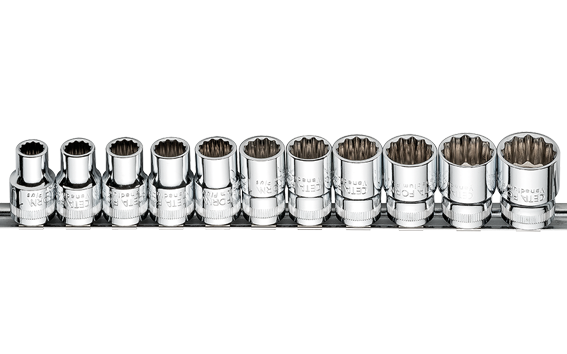 Ceta Form 11 Parça 1/2'' 12 Köşe (Yıldız) Lokma Anahtar Takımı - C22-RB11