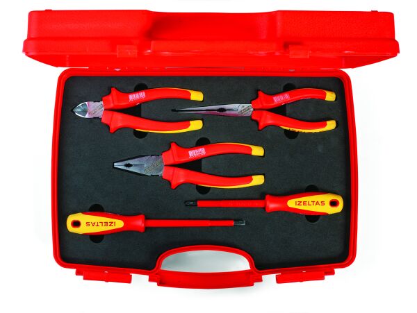 İzeltaş 1000V İzoleli Elektrikçi Seti (5 Parça) - 8795006005