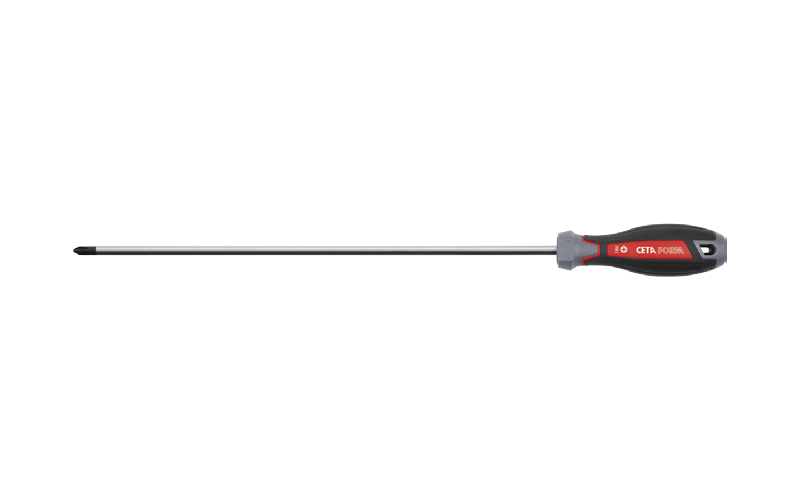 Ceta Form C-Plus Yıldız Uçlu Tornavida (Ekstra Uzun Süngü) PH2 x 300 mm - F14-002-300