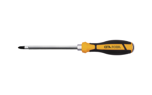 Ceta Form C-Plus Yıldız Uçlu Tornavida (Çekiçlenebilir) PH1 x 80 mm - F14C-001-080
