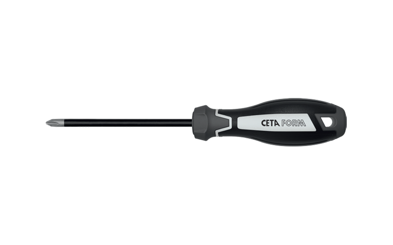 Ceta Form C-Plus Yıldız Uçlu Tornavida (Elmas Uçlu) PH1 x 80 mm - F14D-001-080