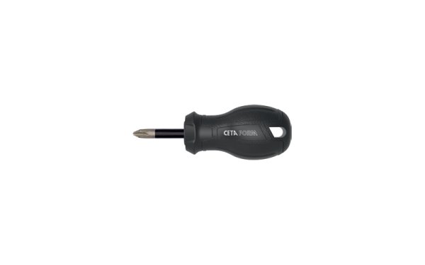 Ceta Form C-Plus Topaç Pozidriv Uçlu Tornavida (Elmas Uçlu) PZ2 x 25 mm - F17D-002-025