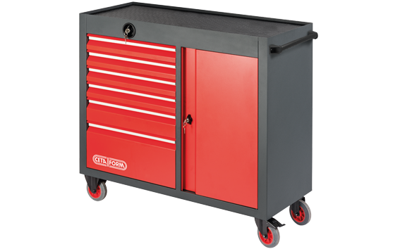 Ceta Form GT-PLUS XL Takım Arabası (Boş) - 6 Çekmeceli - A01-06W