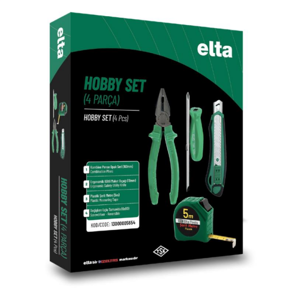 Elta 4 Parça Hobi Seti - 13000005654
