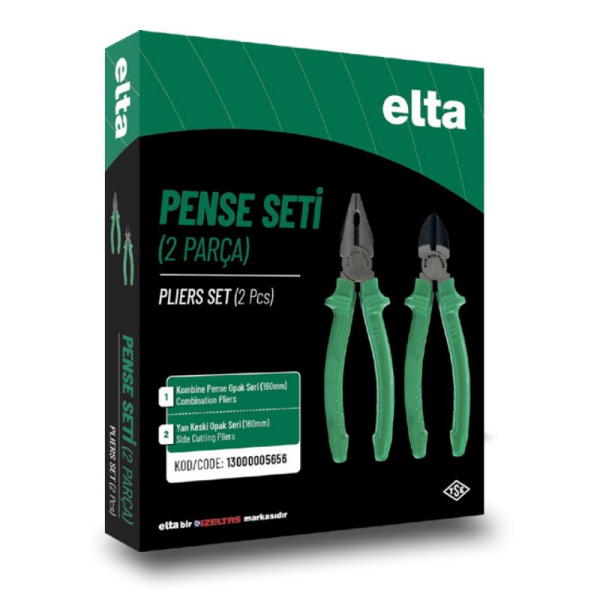 Elta 2 Parça Pense Seti - 13000005656