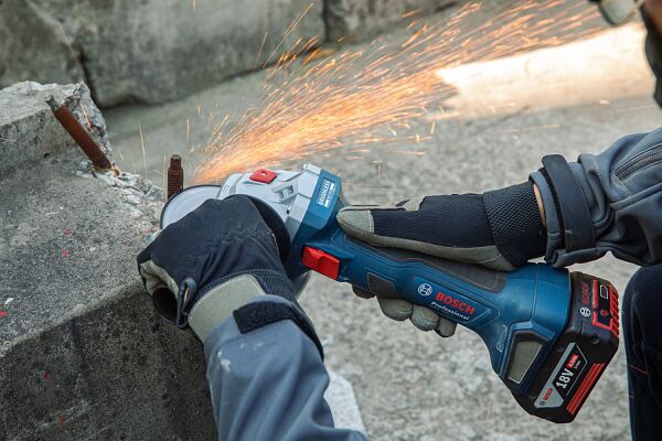 Bosch Professional GWS 180-LI Akülü Taşlama Makinesi - 06019H9021
