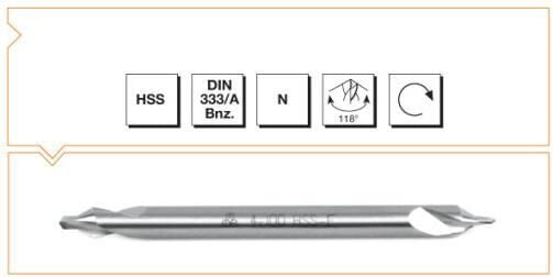 Makina Takım HSS DIN 333/AR BNZ Uzun Punta Matkabı 3 mm
