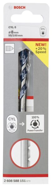 Bosch Cyl-5 Blue Granıte Turbo, 8*100 Mm 2608588151