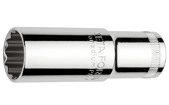 Ceta Form 1/2'' 12 Köşe Yıldız Derin Lokma Anahtar 27 mm - C24-B27