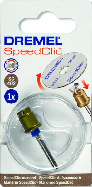 DREMEL® EZ SpeedClic Mandren (SC402) - 2615S402JB