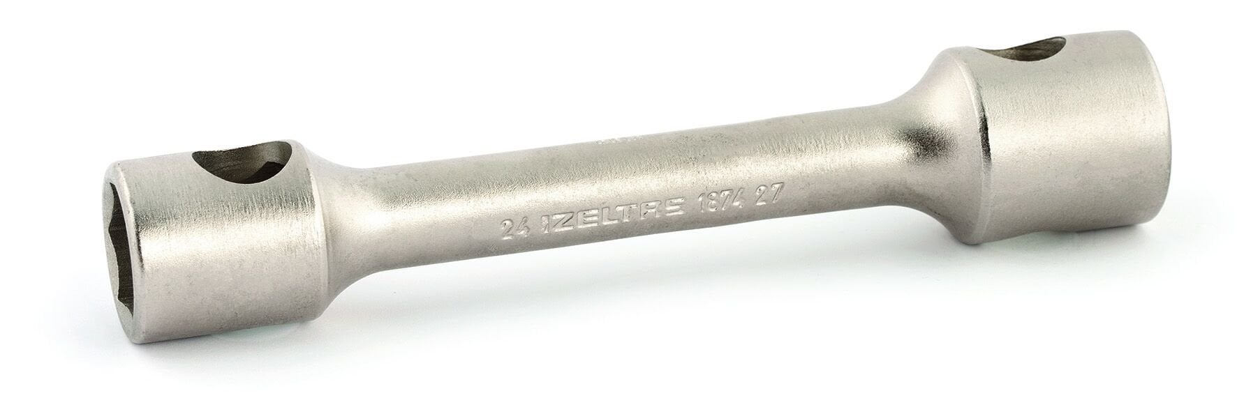 İzeltaş Ağır Tip Bijon Anahtarı İki Ağız Kısa 24 x 27 mm - 1874092427