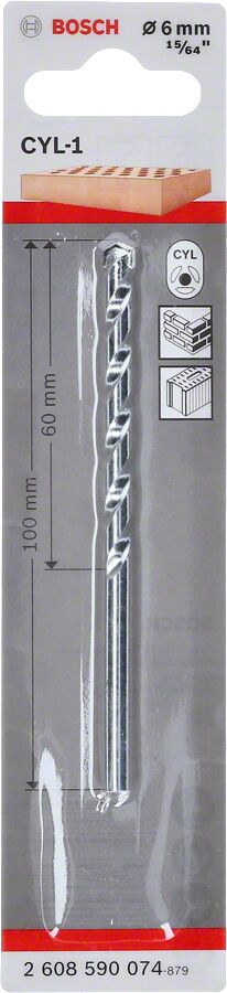 Bosch Cyl-1 6*100 Mm 2608590074