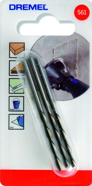 DREMEL® Spiral Kesme Uçları Çok Amaçlı (561) - 26150561JA