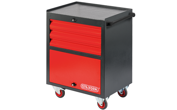 Ceta Form GT Takım Arabası (Boş) - 3 Çekmeceli + 1 Gözlü - A02-04