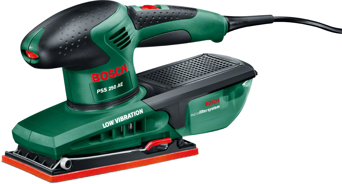 Bosch PSS 250 AE Titreşimli Zımpara - 0603340200
