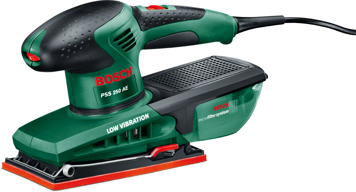 Bosch PSS 250 AE Titreşimli Zımpara - 0603340200