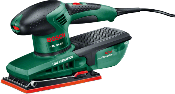 Bosch PSS 250 AE Titreşimli Zımpara - 0603340200
